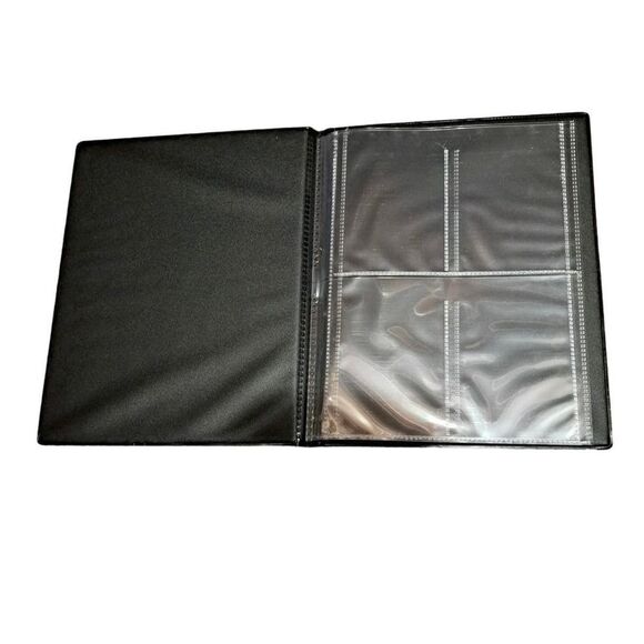 Trading Card 8” Binder 16-Pocket Sports Card Album Holder for Football - Picture 2 of 3